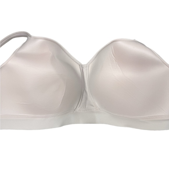 NWT Duluth Trading Co Armochillo Teeluxe pale pink Bra size 42DD - Picture 4 of 9